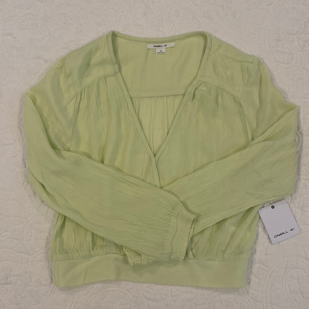 ONeill long sleeve woven top-mint